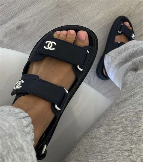 fake coco chanel sandals|chanel sandals official site.